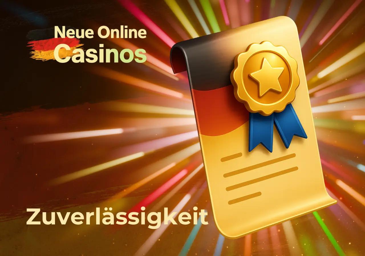 Seriöse neue Online Casinos besitzen gültige Lizenz und transparente AGB.
