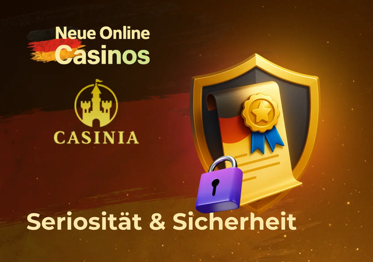 Lizenz bestätigt sichere Spielumgebung